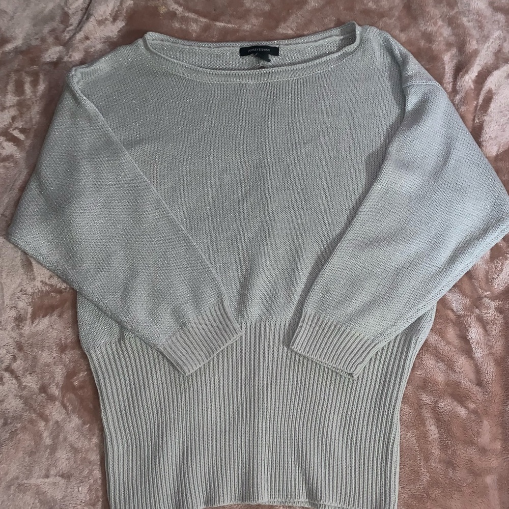 Sparkly Gray Sweater